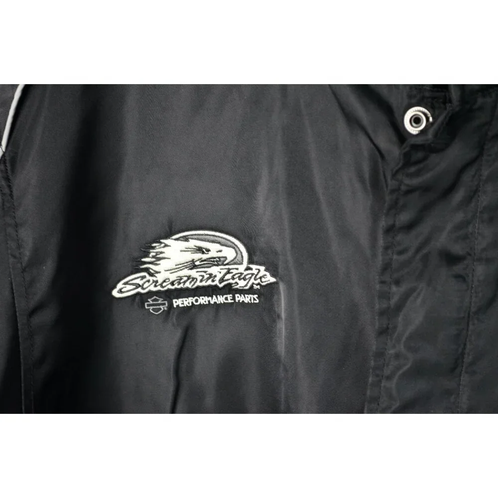 Harley Davidson Performance Scream' Eagle Racing Black Jacket 2XL